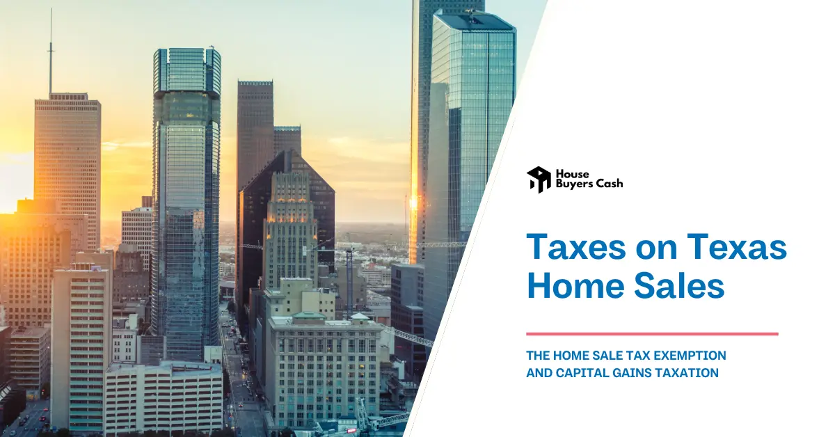 Home sale tax exemption and capital gains taxation