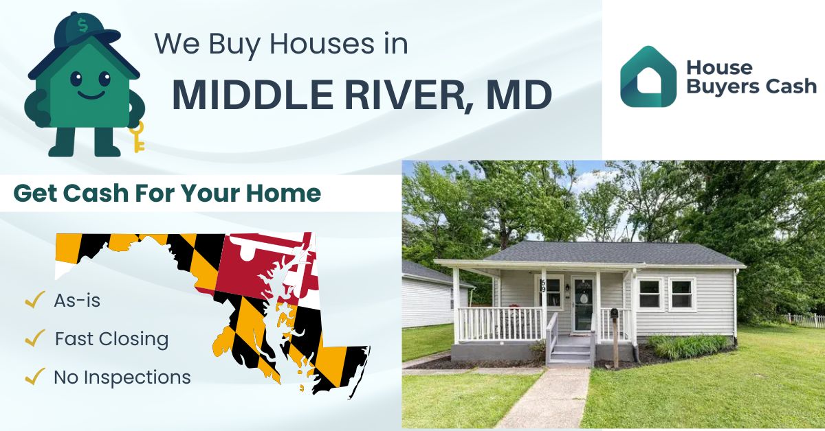 Sell your middle river house for cash.