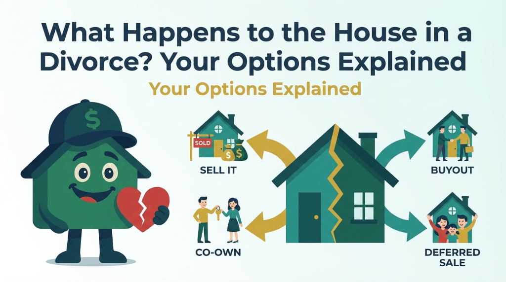 What happens to the house in a divorce your options explained - House Buyers Cash guide